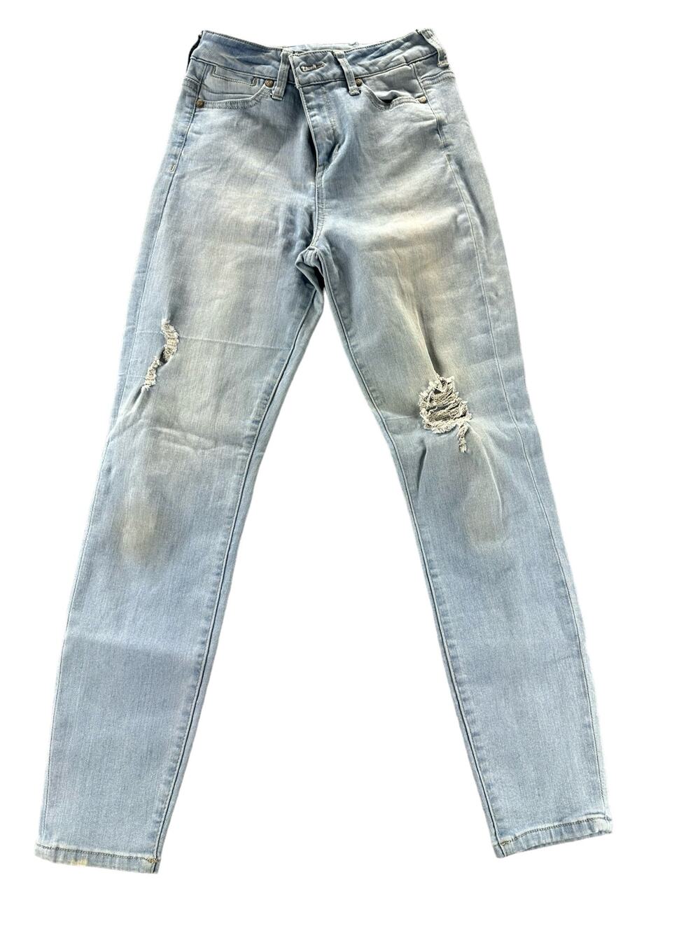 CP Jeans Light Wash Blue Denim High Rise Skinny Jeans Junior's Size 3